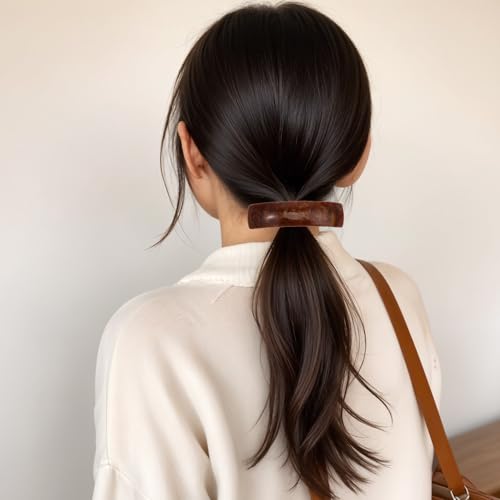 Molain 6 presilhas de cabelo para mulheres, acessórios de cabelo, grampo de cabelo francês grande, f