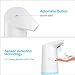 Automatic Touchless Soap Dispenser 400ML - 14 OZ Liquid Dispenser IP65 Waterproof Electric Soap Dispenser for Kids,Adults, Kitchen (White)