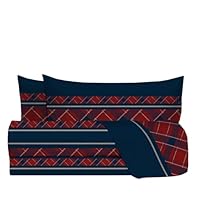 Zer0bed, Juego De Sábanas Para Cama Individual Berry, Juego De