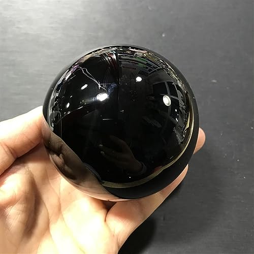Sphère obsidienne noire de 5cm pour éliminer le stress visuel à la maison