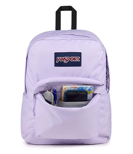 Image of JanSport Superbreak Backpack - Durable, Lightweight Premium Backpack, Pastel Lilac