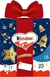 kinder Mix Geschenk-Adventskalender 2025 – Weihnachtskalender mit festlicher Schleife – 24...