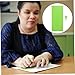 FOYTOKI 1 Set Portable Plastic Writing with Stylus Durable Line Plate for Blind Lightweight Easy to Carry for Outdoor Use and Learning