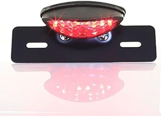 Motorcycle LED RED Stop Running Brake Rear Tail Light Rear Fender Universal Modified Retro