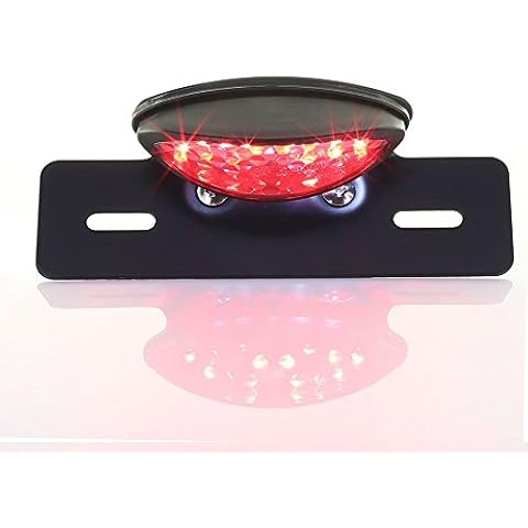 Krtopo Motorcycle LED Brake Rear Tail Light Cover
