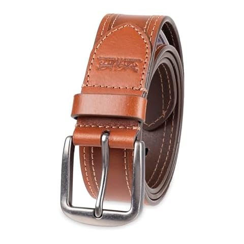 Levi's Men's Tan Leather Belt Cover