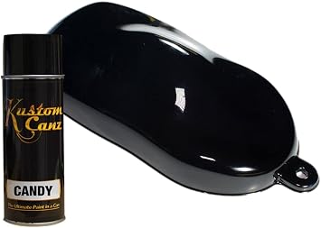 5oz Aerosol Can - Candy Black Urethane basecoat