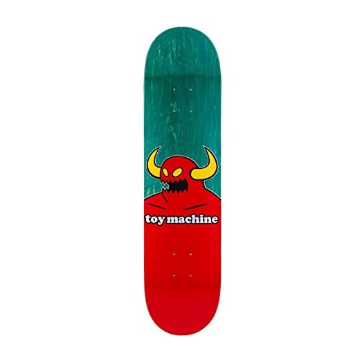 Toy Machine Monster X-Large Skateboard Deck 8.5 - Red/Assorted