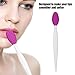 Nose Cleaning Tool, Double Sided Silicone Brush Nose Cleansing Brush Blackheads Cleaning Lip Scrub Brush for Home for Beauty Salon for Women()