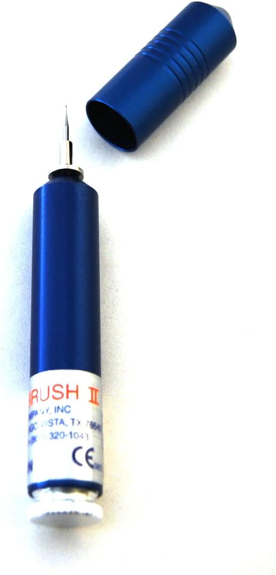 Algerbrush II with 0.5mm Burr for Rust Ring Removal. Complete Ophthalmic Burr Tool.
