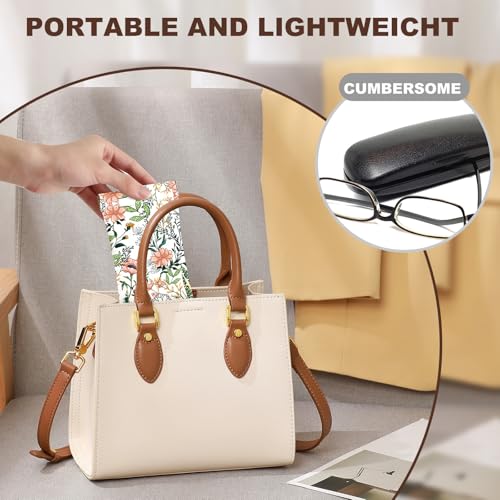 Image of Anikathy 2Pcs Sunglass Eyeglass Glasses Case Soft PU Leather with Cleaning Cloth Portable Glasses Pouch Bag for Men Women
