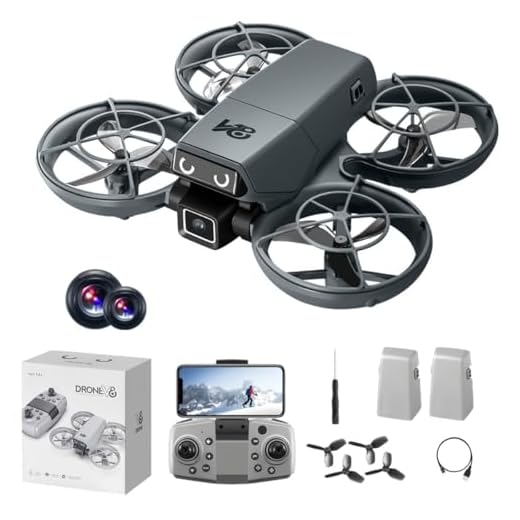 Drone with HD Camera Indoor Mini RC Quadcopter Drones for Adults