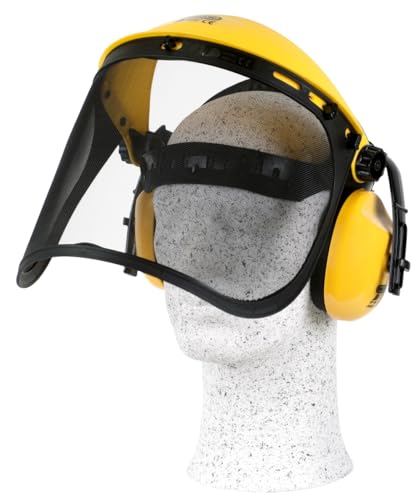 Tête débroussailleuse Ozaki 18077 avec visière de protection en maille acier - 8