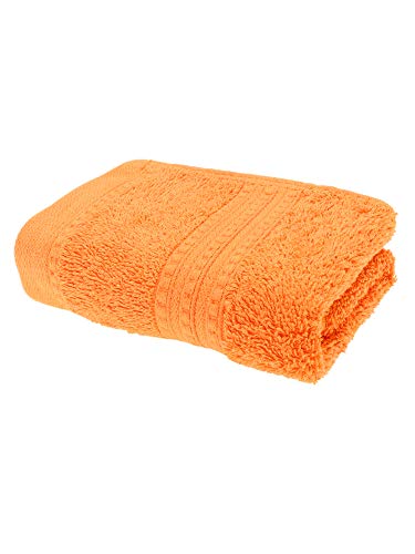 Julie Julsen® Bio Gästetücher in 32 Farben erhältlich weich und saugstark Orange 30x50 cm