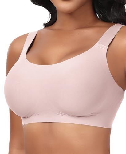 Image of Ganado Women Wireless Jelly Bra Seamless Full Coverage Bras