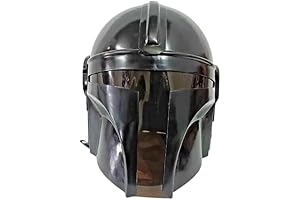 Star Wars The Black Series: The Mandalorian Premium Steel Helmet Replica
