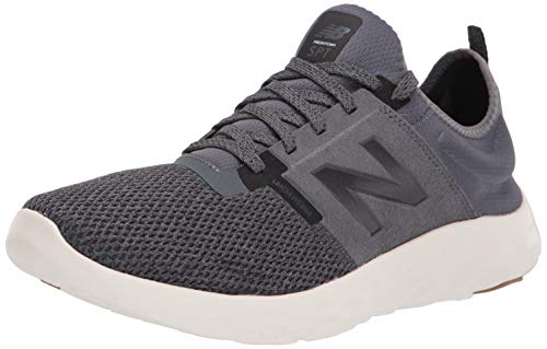 New Balance Men's Fresh Foam Sport V2 Running Shoe, Lead/Magnet, 9.5