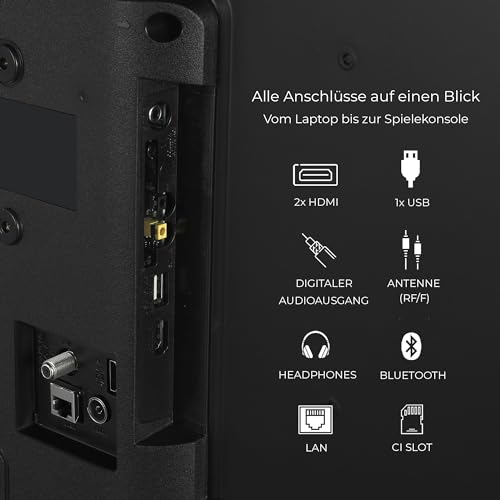 Toshiba 32 Zoll Fernseher Fire TV (HD-Ready, HDR, Smart TV, Triple-Tuner, Alexa Built-In, Bluetooth) 32WF3F63DAZ – Bild 4