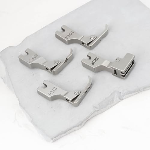 4 Piezas Pies para Máquina de Coser Cremallera miniatura 7
