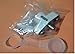 ABA Hurricane Shutter Lock, Hi Velocity Lock Kit, Accordion Shutter Hardware, White, The Same Key Number