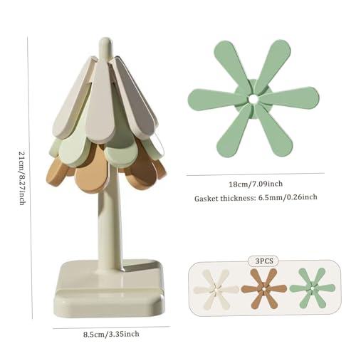 Dessous de plat silicone anti-glisse pour protéger vos tables - 7