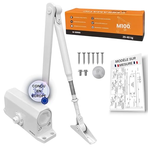 CERRAMATIC M-100, ferme-porte automatique, ressort de porte avec bras articulé