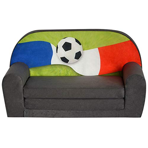 FORTISLINE Mini-canapé Enfant Sofa Fan de Foot Motif Fan Zone FR W386_18