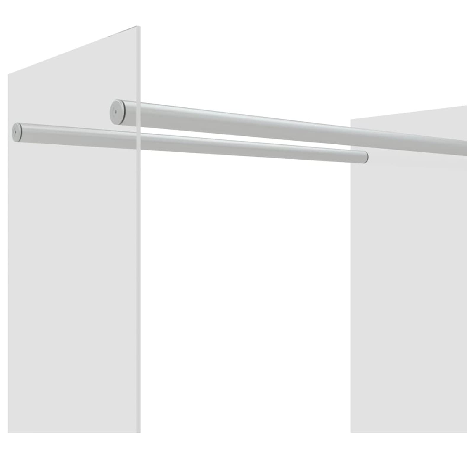 Homgoday Porta Legna Trasparente 80x35x100 cm in Vetro Temperato, Portalegna da Interno, Portalegna da Ardere, Porta Legna per Camino, Legnaia da Interno, Impilabile Stufa Ripiano Legno