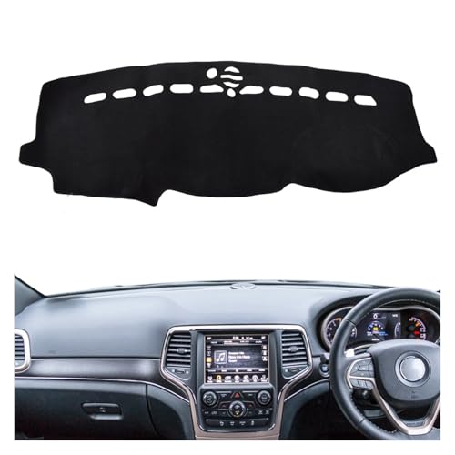 Couverture tableau de bord Jeep Grand Cherokee anti-reflet soleil RHD