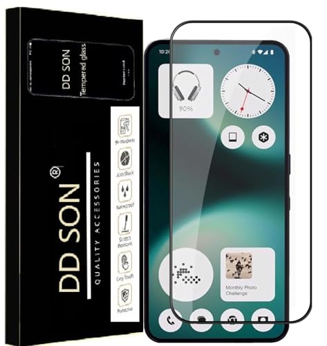 Image of DD SON Premium HD+ Tempered Glass Screen Protector Guard Compatible For ETC Edge to Edge Coverage With Easy installation kit for Smartphone