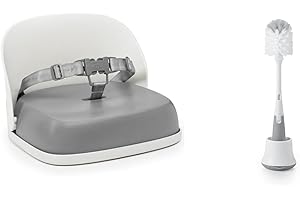 OXO Tot Perch Booster Seat and Bottle Brush Set