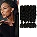 5pcs/Lot 24" 100G/PC Jumbo Braids Hair Extensions Synthetic Braiding Hair Twist Braids Black to Brown Ombre Style (5PCS, Black/Dark brown)