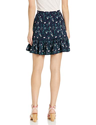 Sugar Lips Women's Floral Ruffle Mini Skirt4