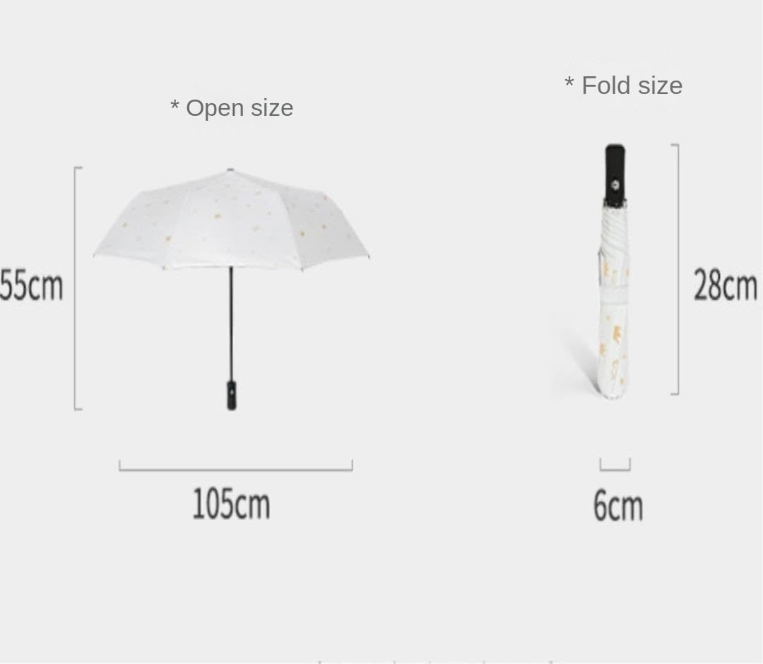 Windproof Umbrella Strong Umbrellas Folding Umbrellas Umbrella Sun Umbrella Folding Umbrella Umbrella UV Protection Rain Travel Umbrella Umbrellas for Rain (Color : E, Size : 28 * 6cm)