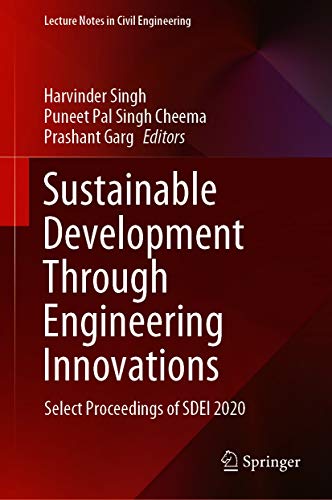 Livre académique SDEI 2020: Sustainable Development Through Engineering Innovations - 2