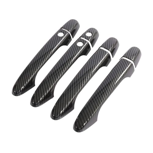 Moulure extérieure Honda Civic 9 protection portière carbone noir pour modèles 2012 à 2015