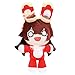 Genshin Impact Peluche a forma di coniglietto, 42 cm, per travestimenti e cosplay, ambra, per i fan
