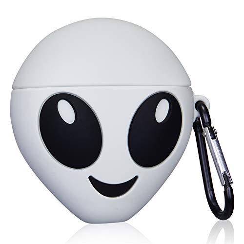 Stsnano Cute Case For Airpod Pro 2019/Pro 2 Gen 2022 Cartoon Characte Kawaii Fun Air Pods Pro Soft Silicone Cover, Unique 3D Animal For Girls Boys Women Kids Cases For Airpods Pro (Luminous Alien) #TOP3