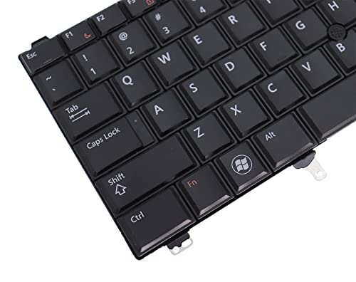 Clavier US pour Dell Latitude E6520 E6530 E5520 sans rétroéclairage avec pointeur