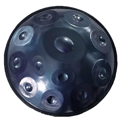 Handpan Drum Instrument 12 Notas 22 Pulgadas Tambor de Acero Profesional en Re menor miniatura 1