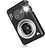 Appareil Photo Numérique FHD 1080p, Zoom 16x, Appareil Photo Compact avec Batterie De 1300 mAh, Écran De 2,4 Pouces,Appareils Photos Enfants Cadeau De Noël pour Enfants.