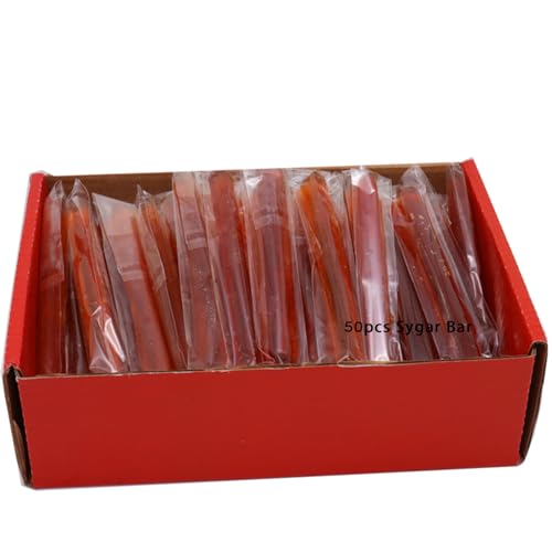 LNGODEHO USB Charging Candy Art Drawing Pen Tool Kit with Colorful Syrup Bar, Melting Sugar Child Puzzle 3D Play Paiting Toy (Red Sugar Bar)