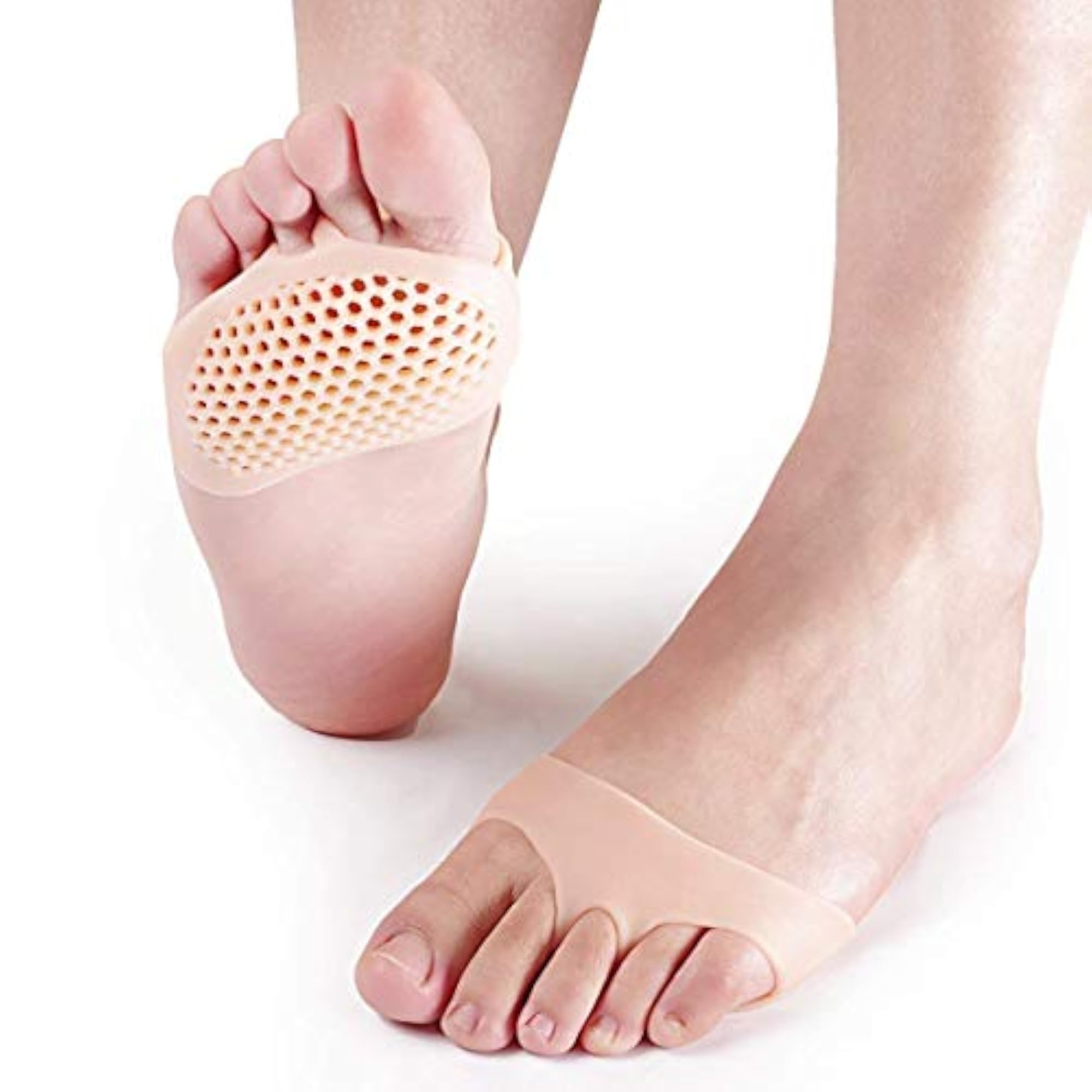 Silicone Gel Half Toe Sleeve for Pain Relief