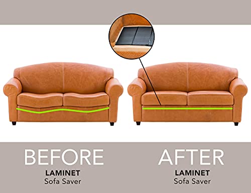 Laminet Deluxe Extra Thick Sagging Furniture Cushion Support Insert| Seat Saver| New And Improved| Extend The Life Of Your Loveseat | 60% Thicker- Loveseat - 17" L X 44" W #TOP7