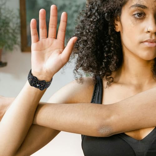 Pulseiras Compatíveis com SUUNTO Ocean, Pulseira Esportiva Respirável de Silicone Macio Pulseira de