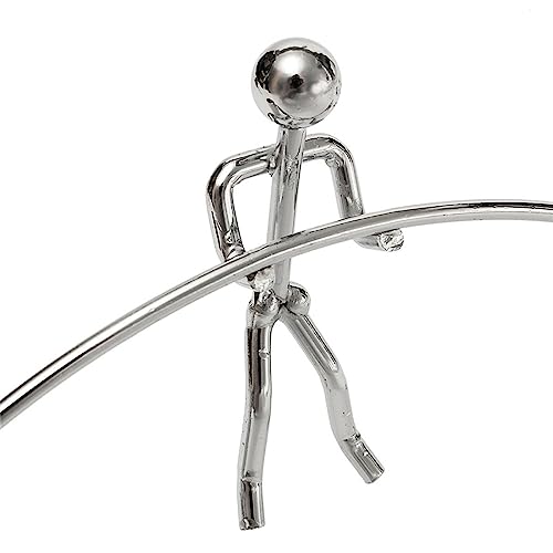 Image of AUGEN Balancing Pendulum Durable Metal Innovative Stress Relief Toy for Home Office Desktop Gift Decoration (1 Piece, 7709A3)