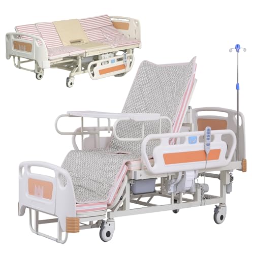 Premium Electric Hospital Bed with Mattress and Accessories