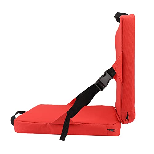 Cojín Plegable para Asiento de Estadio, Tela Oxford Portátil, Superficie de Fuerza Ajustable, Cojín para Asiento de Estadio para Campo de Fútbol para Césped