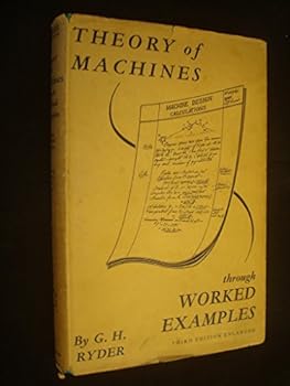 Hardcover Theory of machines through worked examples Book