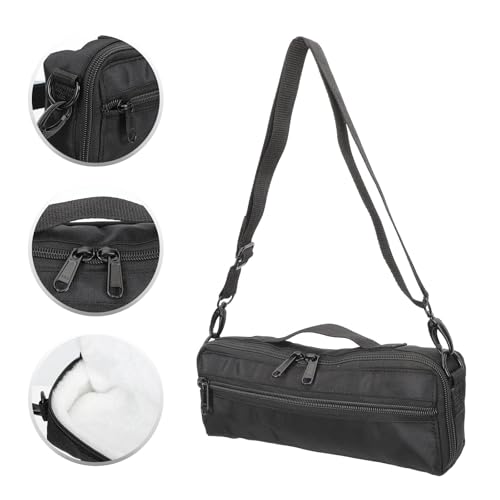 Piccolo Canvas Bag Piccolo Carrying Bag Musical Instrument Container Plush Storage Instrument for Beginners Wind Flute Case Cover Flute Case